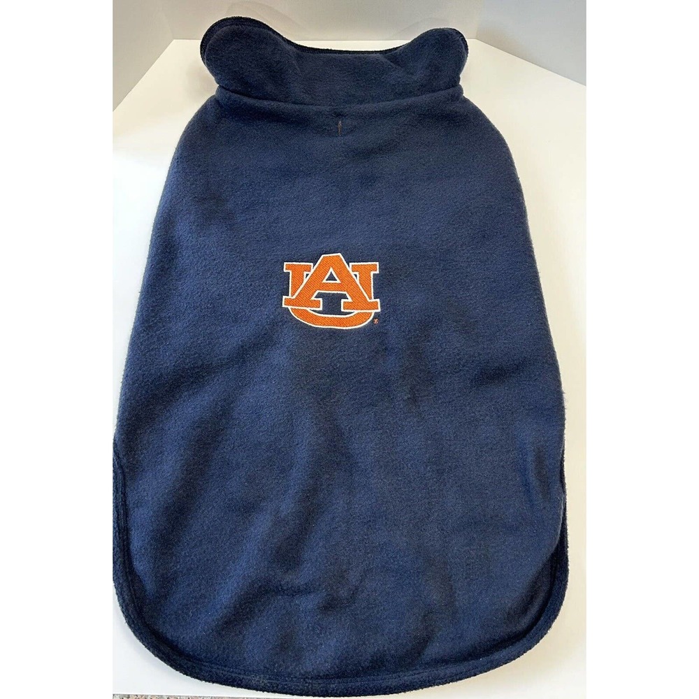 NWT All Star Dogs Auburn University Embroidered‎ Sleeveless Dog Fleece X-Large